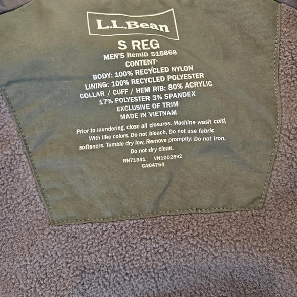 L.L.Bean bomber jacket - Picture 2 of 2
